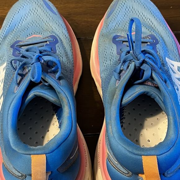 Hoka Bondi 8 Running Shoes Women’s Size 11B Coastal Sky Nice No Insoles - Picture 7 of 7